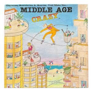 Middle Age Crazy Game Works 1985 Vintage